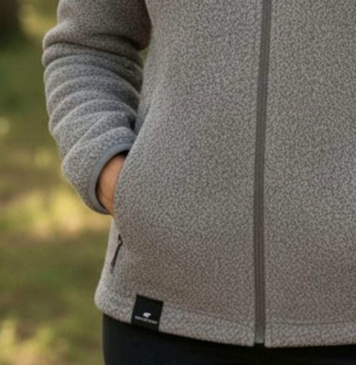 Gipfelglück Strickfleecejacke Damen