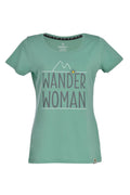 Bio-Baumwoll Print-Shirt 'Wander Woman', für Damen