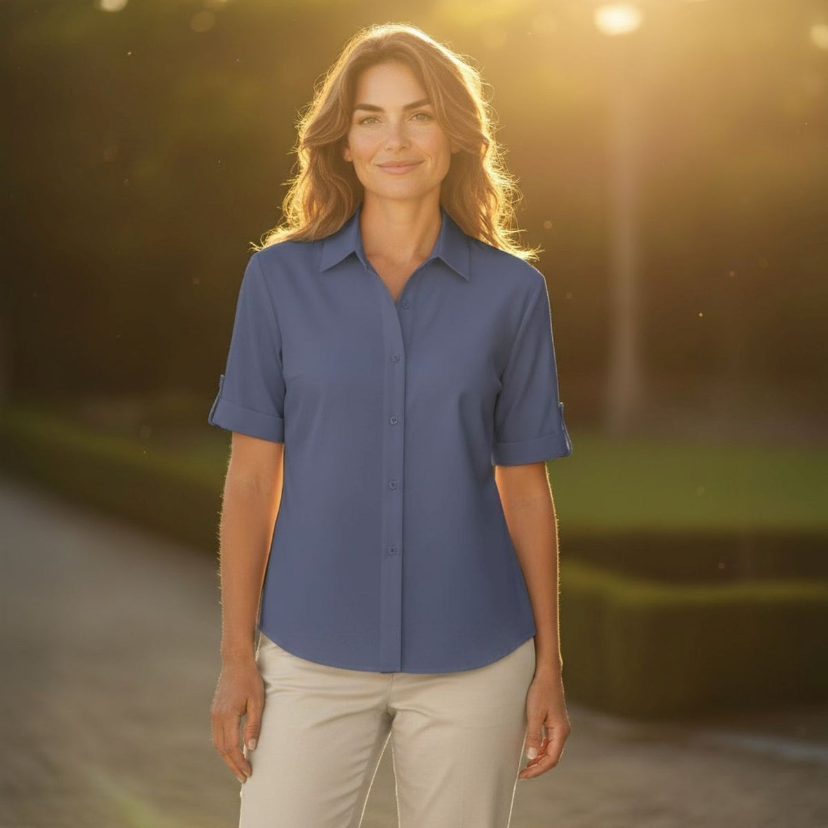 3/4-Arm Funktionsbluse 'Kos 62 WMN', Damen