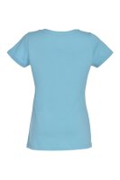 Gipfelgl&uuml;ck Brigida Damen T-Shirt aus nachhaltiger Bio-Baumwolle mit Gl&uuml;cksklee Motiv