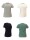 Gipfelgl&uuml;ck Lynn Outdoor Shirt Damen 4er Pack (4 Farben) Biobaumwoll Wandershirt