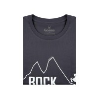 Gipfelglück Jan Herren T-Shirt mit Bock auf Berg Print