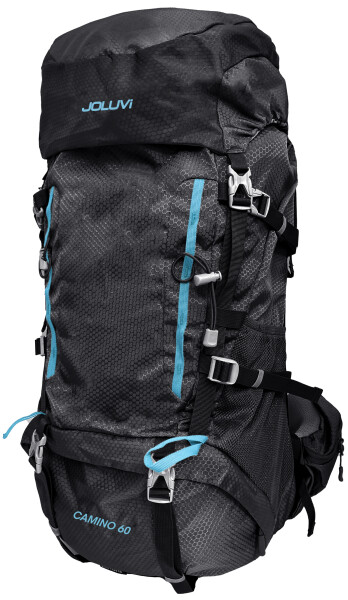 Joluvi Wanderrucksack MOCHILA CAMINO 60+10L, mit Regencover