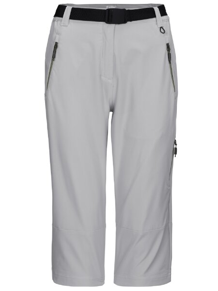 Killtec Funktionscaprihose KOS 240 WMN mit Gürtel für Damen, wasserabweisend, schnelltrocknend, Stretch