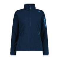 CMP KNITTED MELANGE FLEECE JACKE für Damen, Knit-Tech, Isolierend