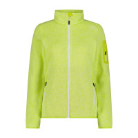CMP KNITTED MELANGE FLEECE JACKE für Damen, Knit-Tech, Isolierend